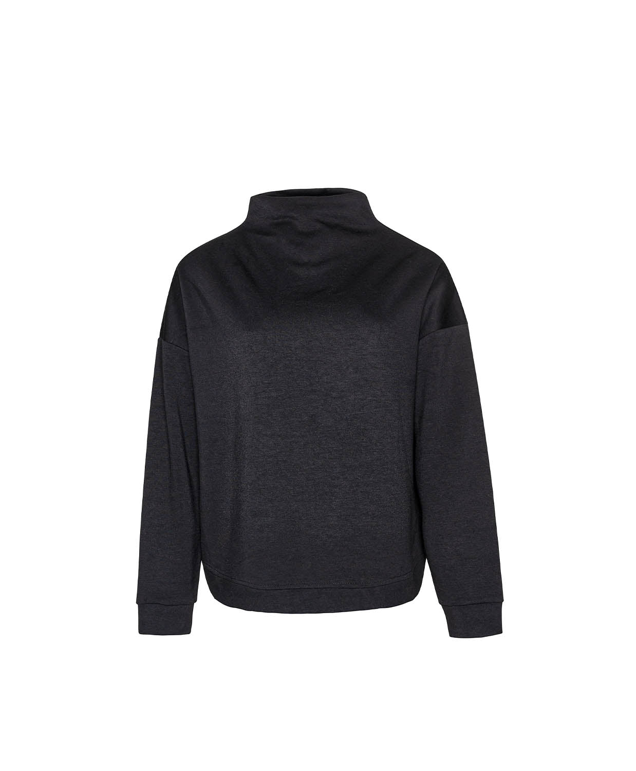 Black sweater on a white background