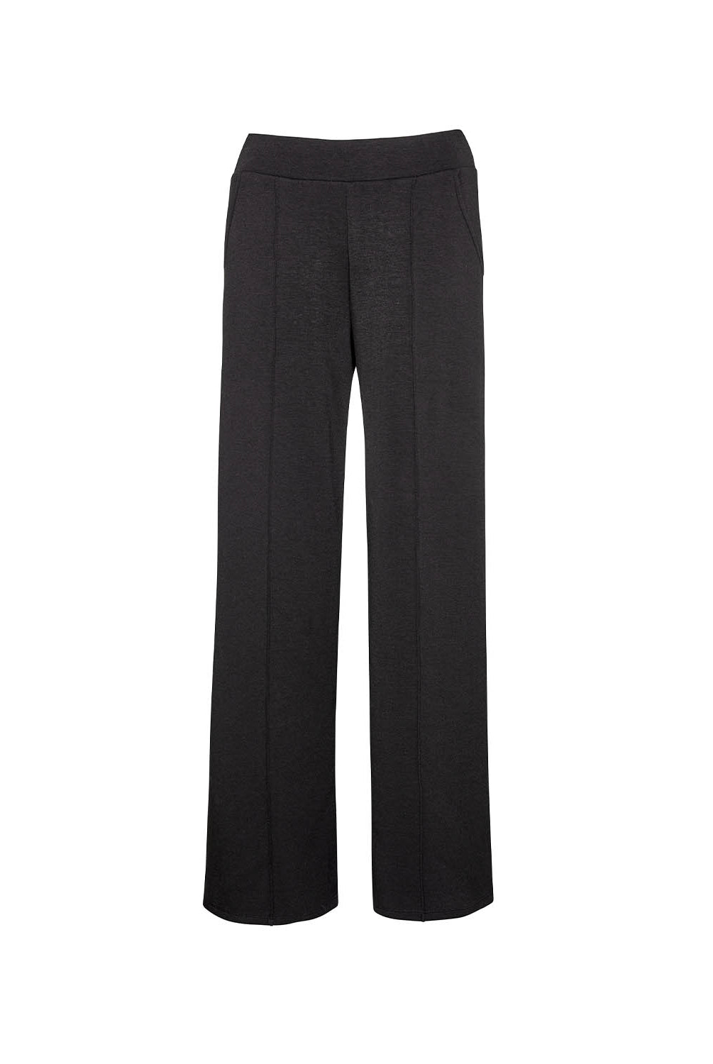 Black pants on a white background