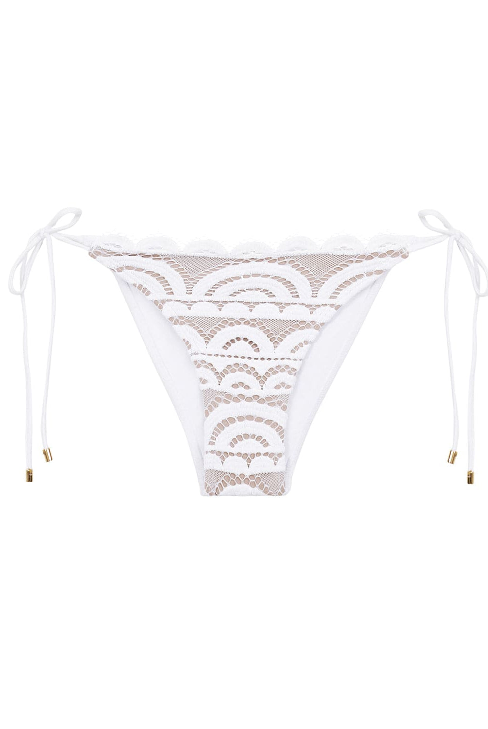 Water Lily Lace Tie Bottoms - PQ Swim (PilyQ)