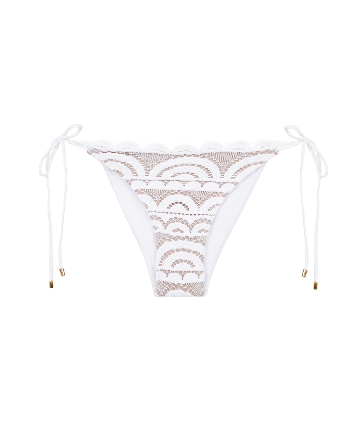 Water Lily Lace Tie Bottoms - PQ Swim (PilyQ)