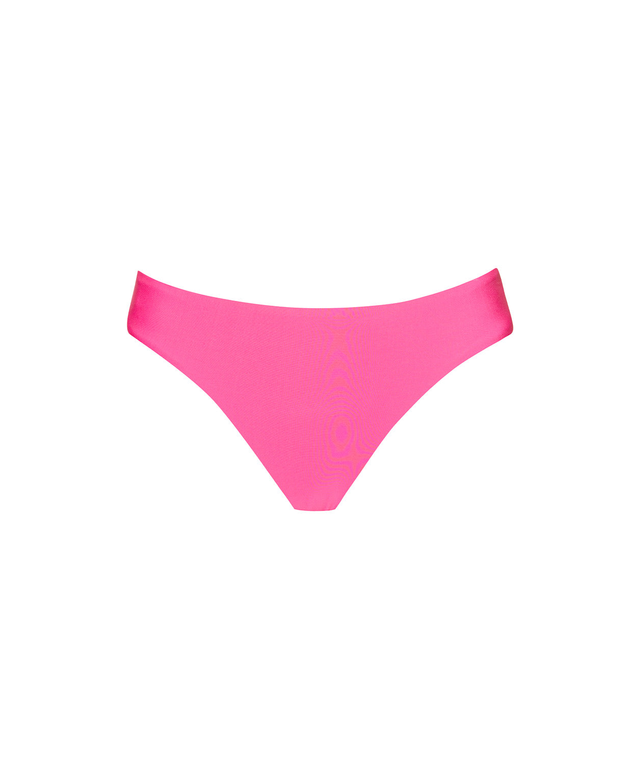 Pink bikini bottom on a white background