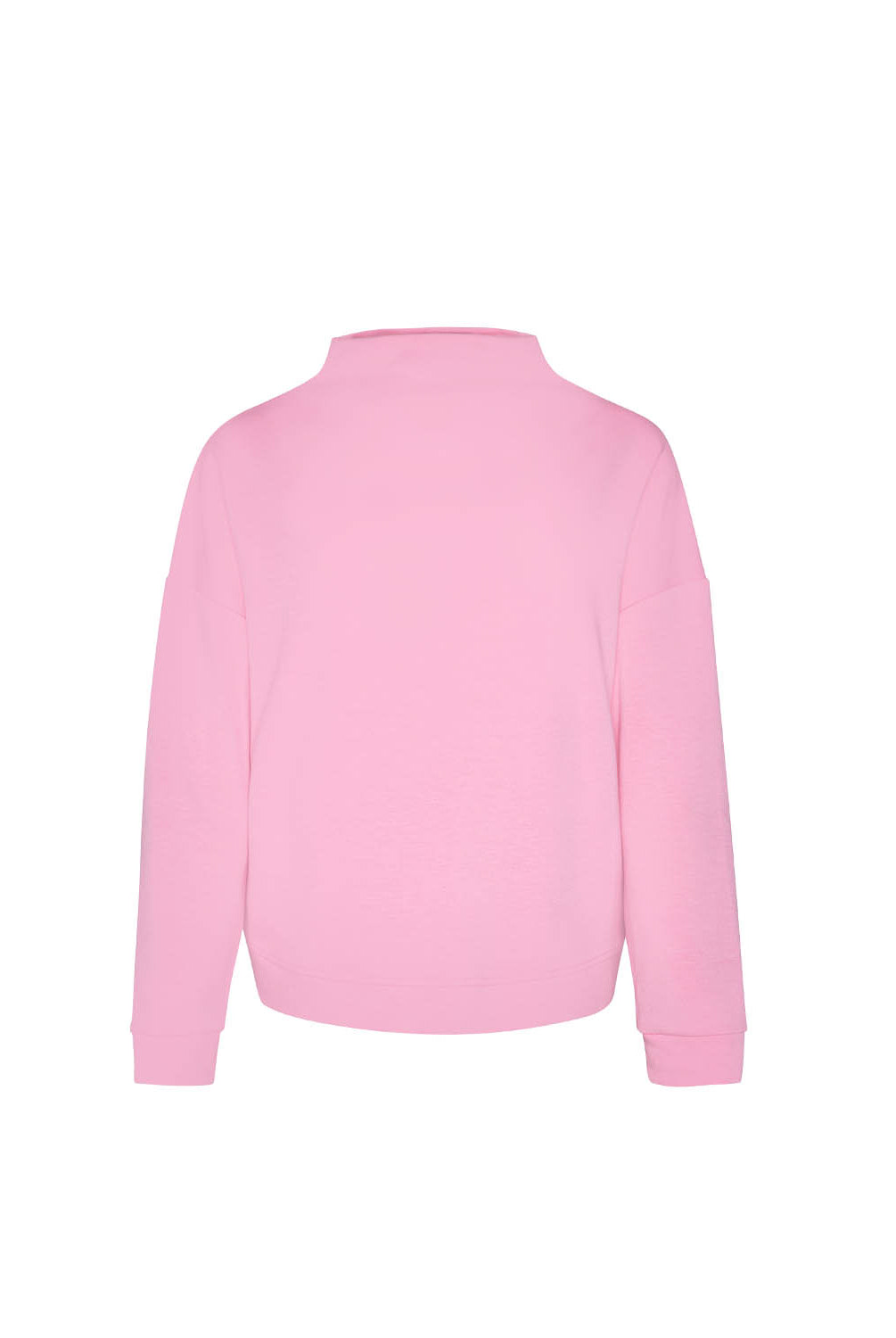 Pink sweater on a white background