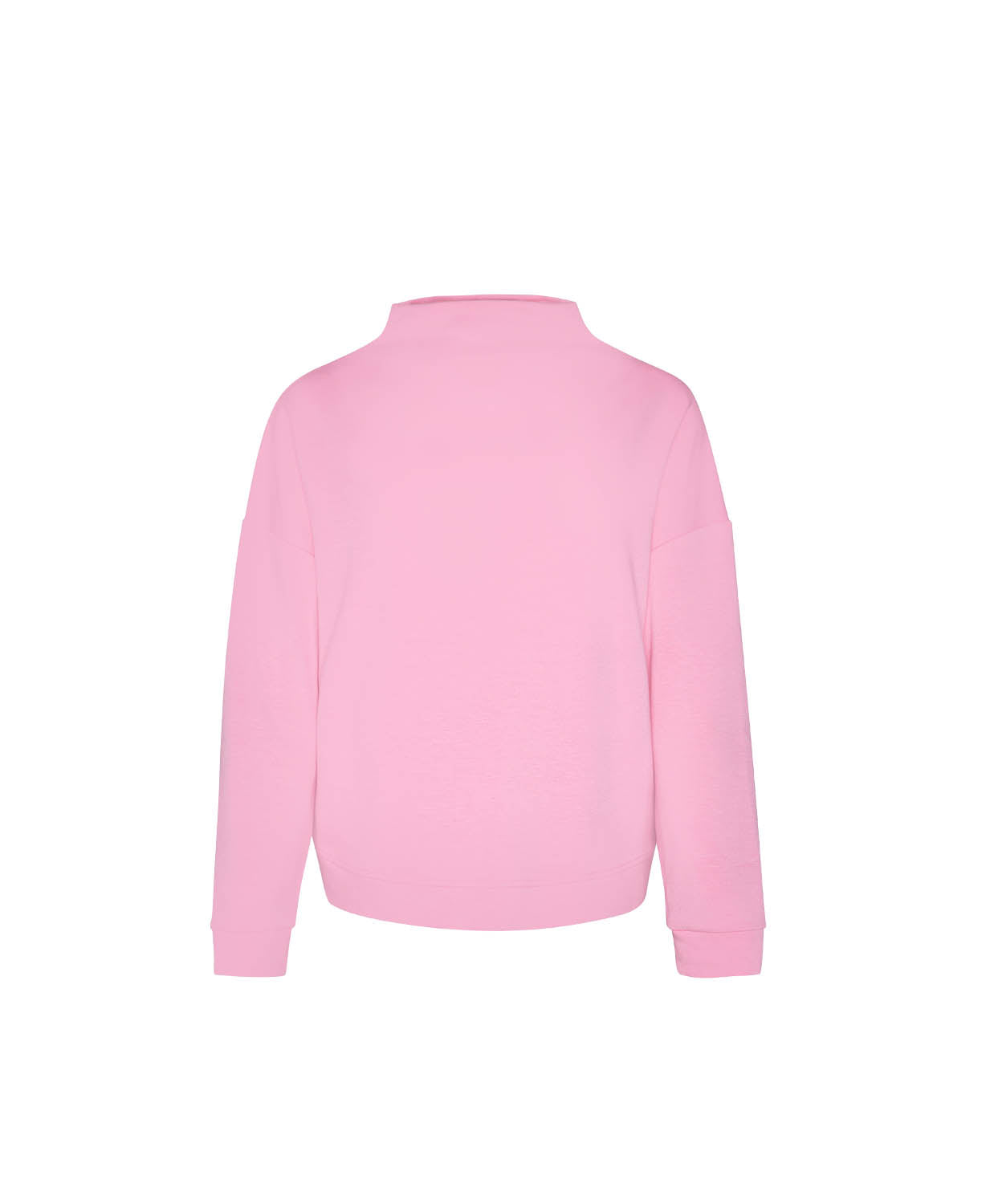 Pink sweater on a white background