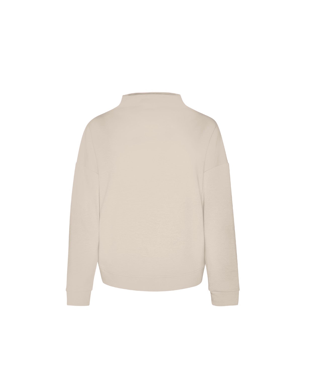 Tan sweater on a white background