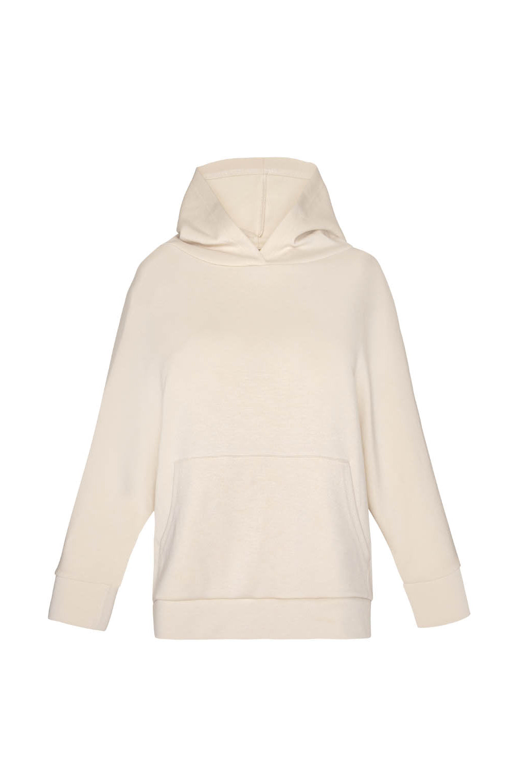 Tan hoodie on a white background