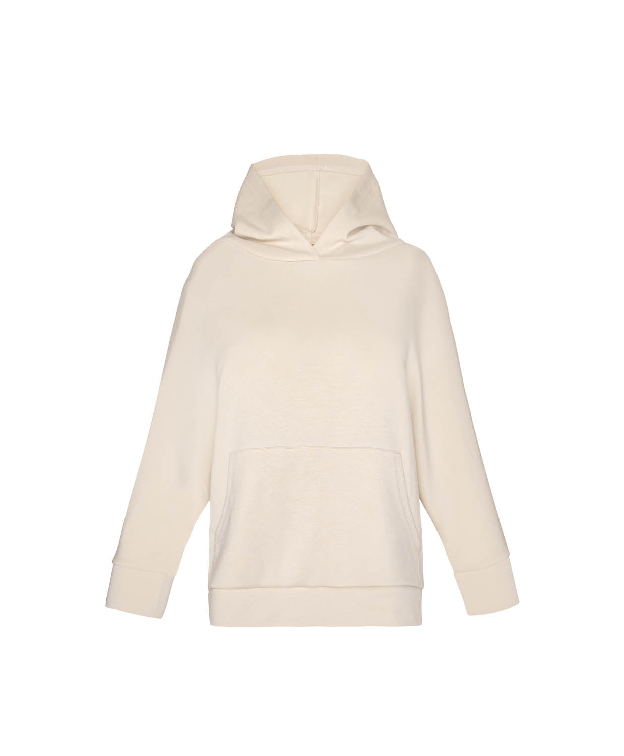 Tan hoodie on a white background