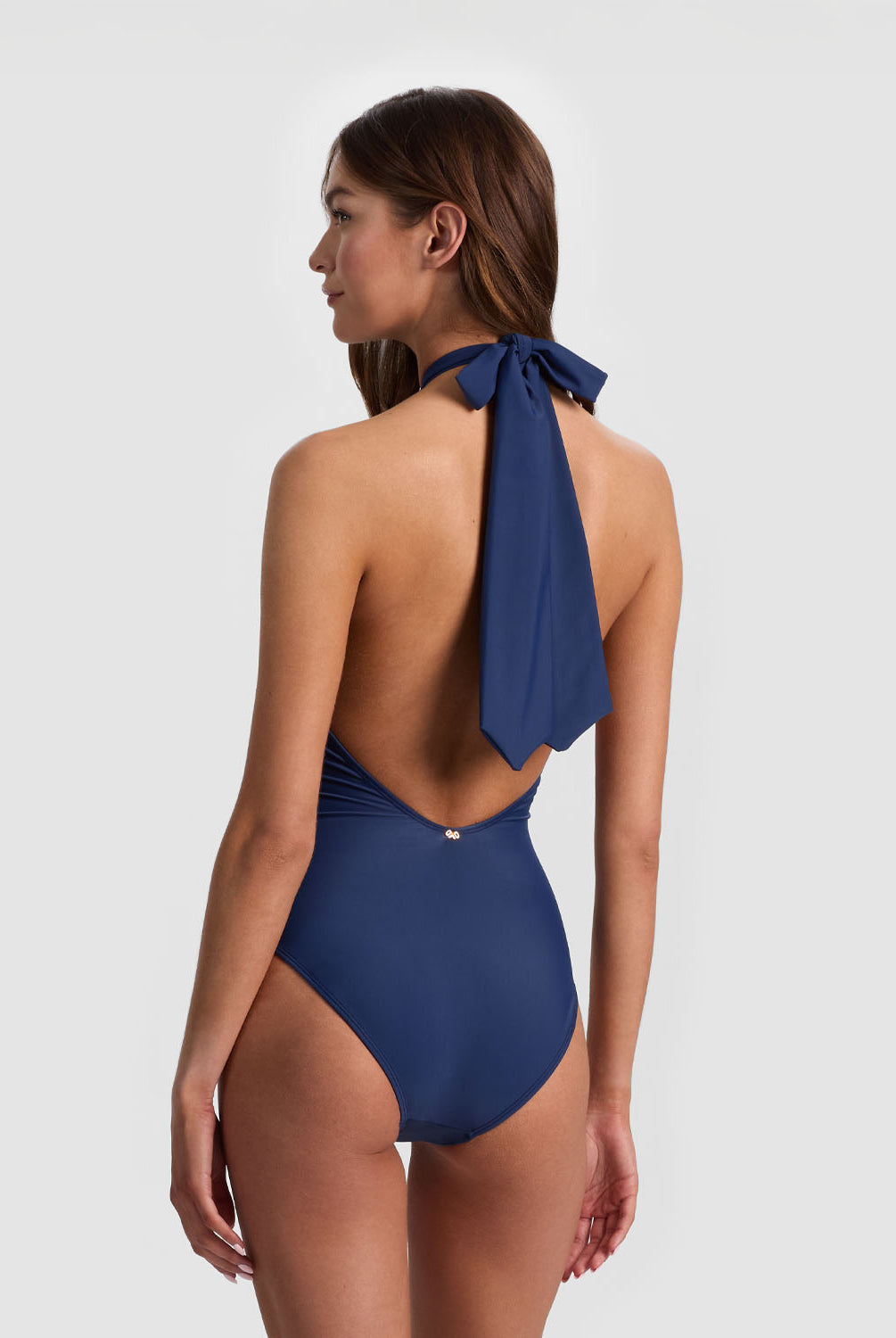 Navy Cross Front One Piece