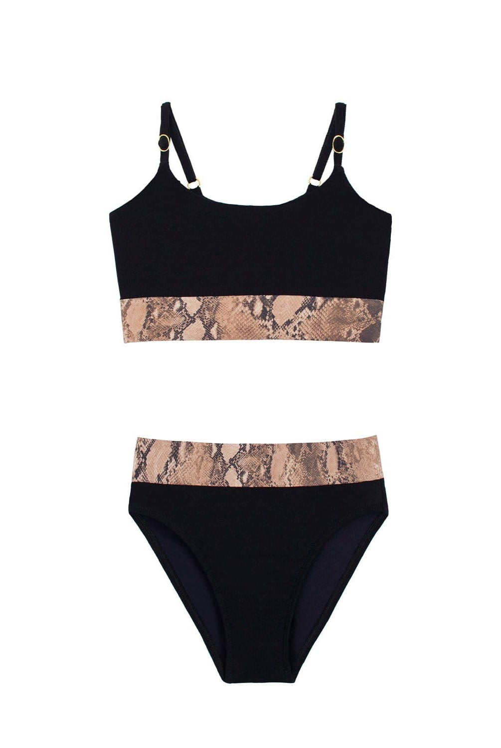 Girl's Animal Print Bikini