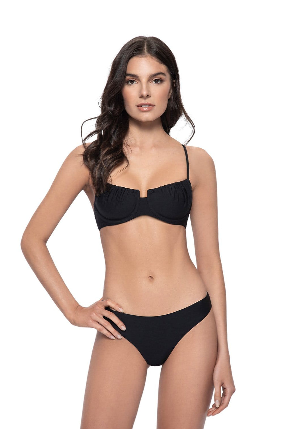 Midnight Jasmine Underwire Top - PQ Swim (PilyQ)