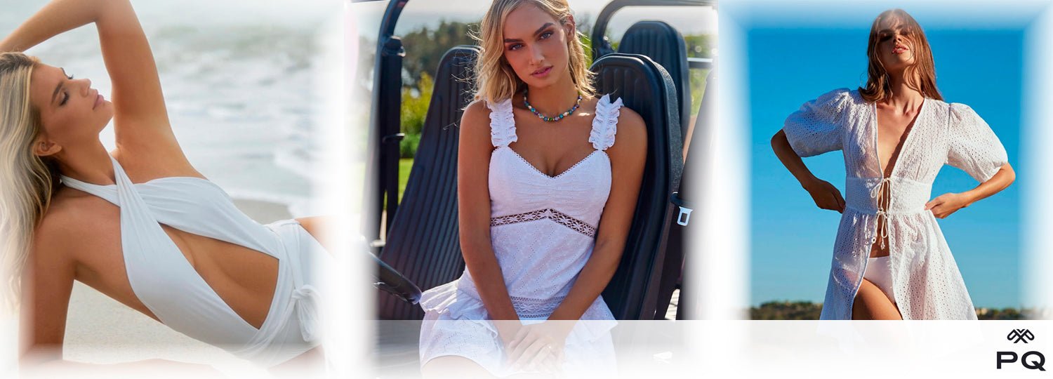 The Perfect White-Hue Bikinis for Your Honeymoon Do Exist