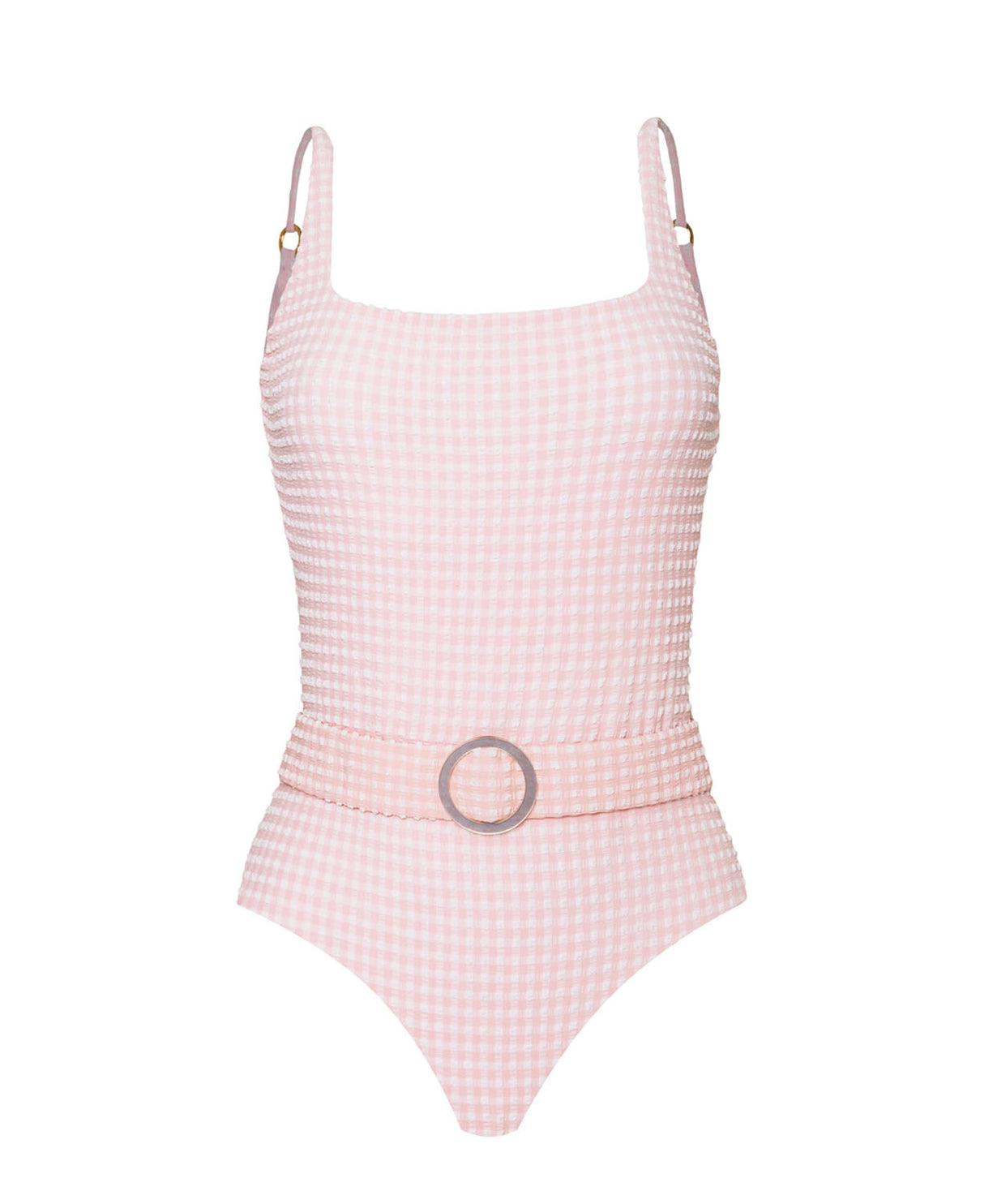 Anthropologie PQ Swim Lucia Belted One-Piece Swimsuit SMALL Sorento main image 1