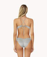 Silver Basic Ruched Bottoms