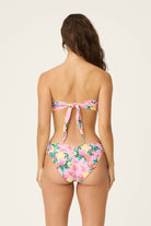 Dahlia Basic Ruched Bottom – cheeky, form-fitting swimsuit bottom with ruched back.