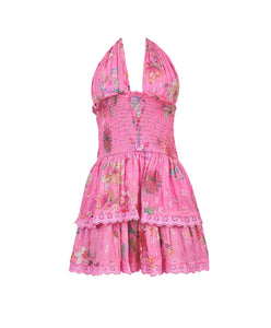 Garden Pink Nora Tie Dress (FINAL SALE)