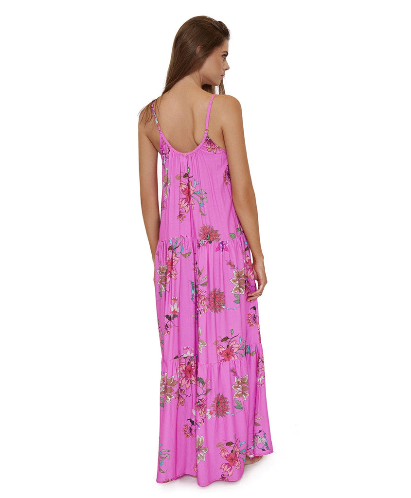 Garden Pink Aaron Long Dress | PQ – PQ Swim (PilyQ)