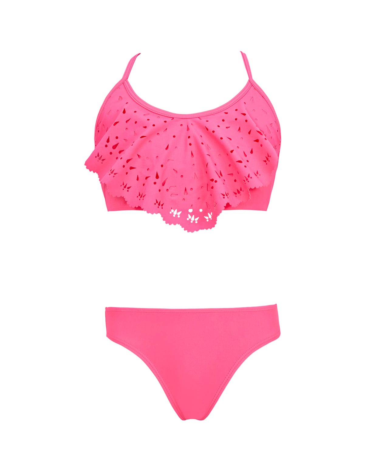 Cosmo Pink Laser Flutter Bikini