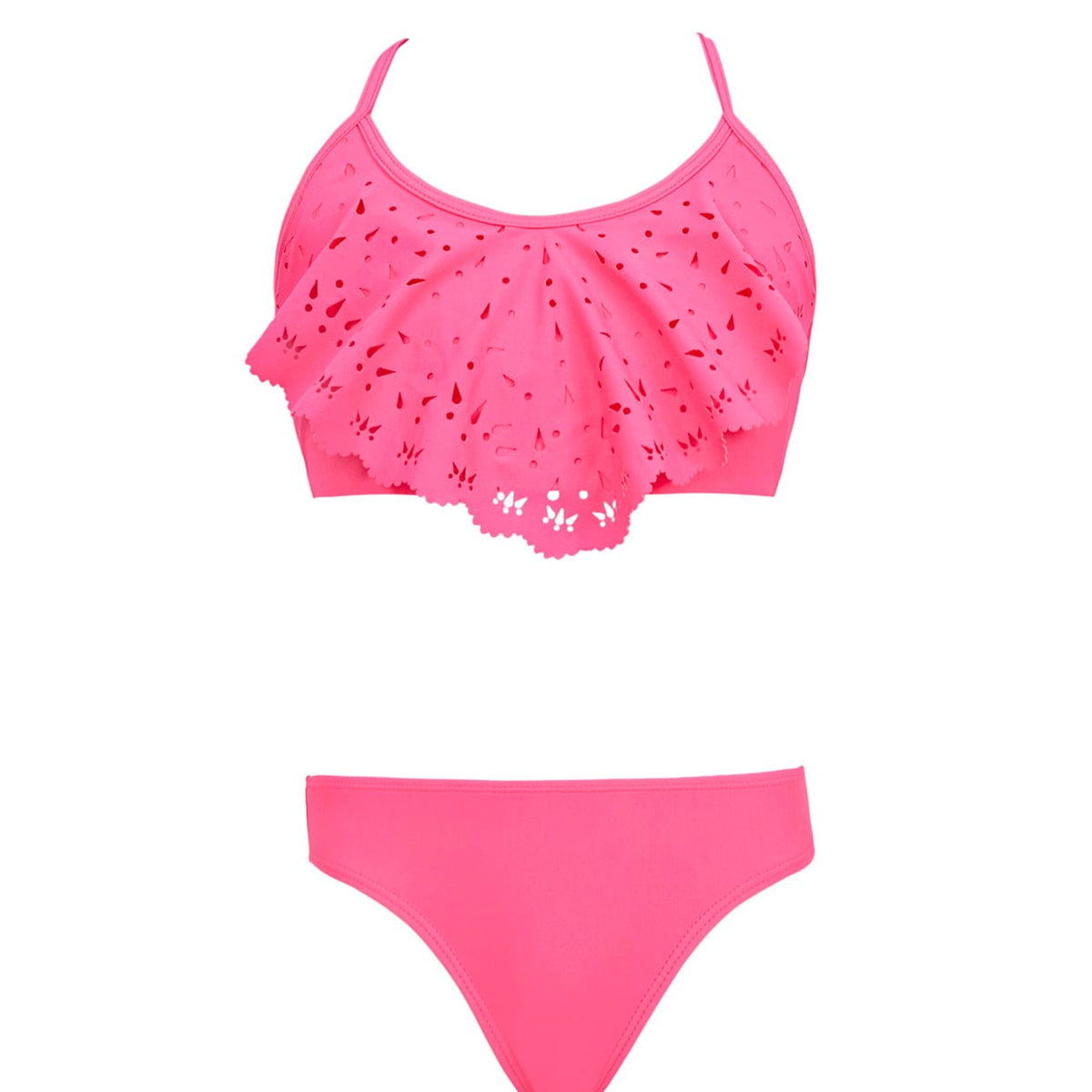 Cosmo Pink Laser Flutter Bikini | PQ – PQ Swim