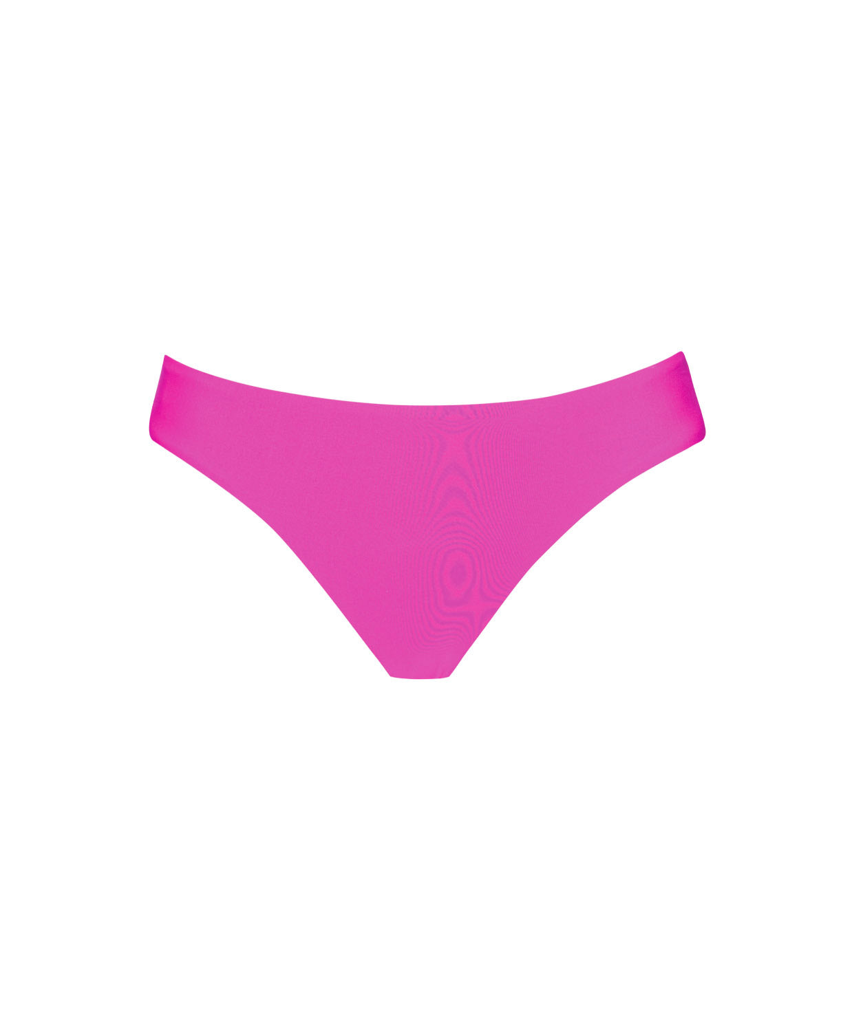 Pink bikini bottom on a white background
