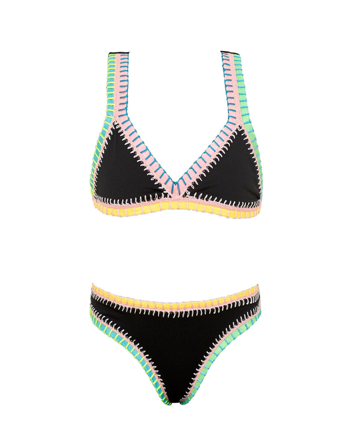 Amalfi Rainbow Embroidered Bikini main image 1