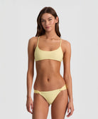Golden Coast Fanned Bottom with flared silhouette and elegant beachwear style