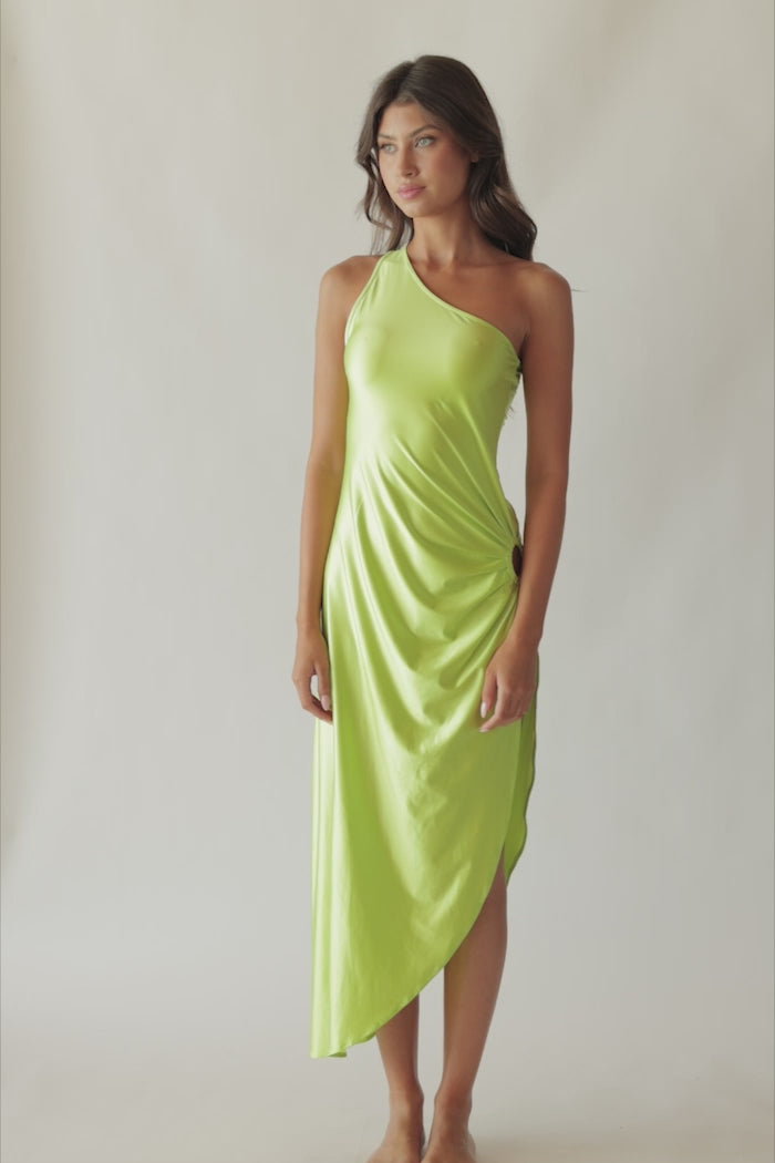 Lime Tinsley Ring Dress - Women's Dresses | PQ Swim