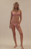 Pink Pearl Basic Ruched Bottoms (FINAL SALE)