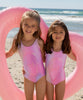 Kids Cotton Candy Tie Dye Friends One Piece