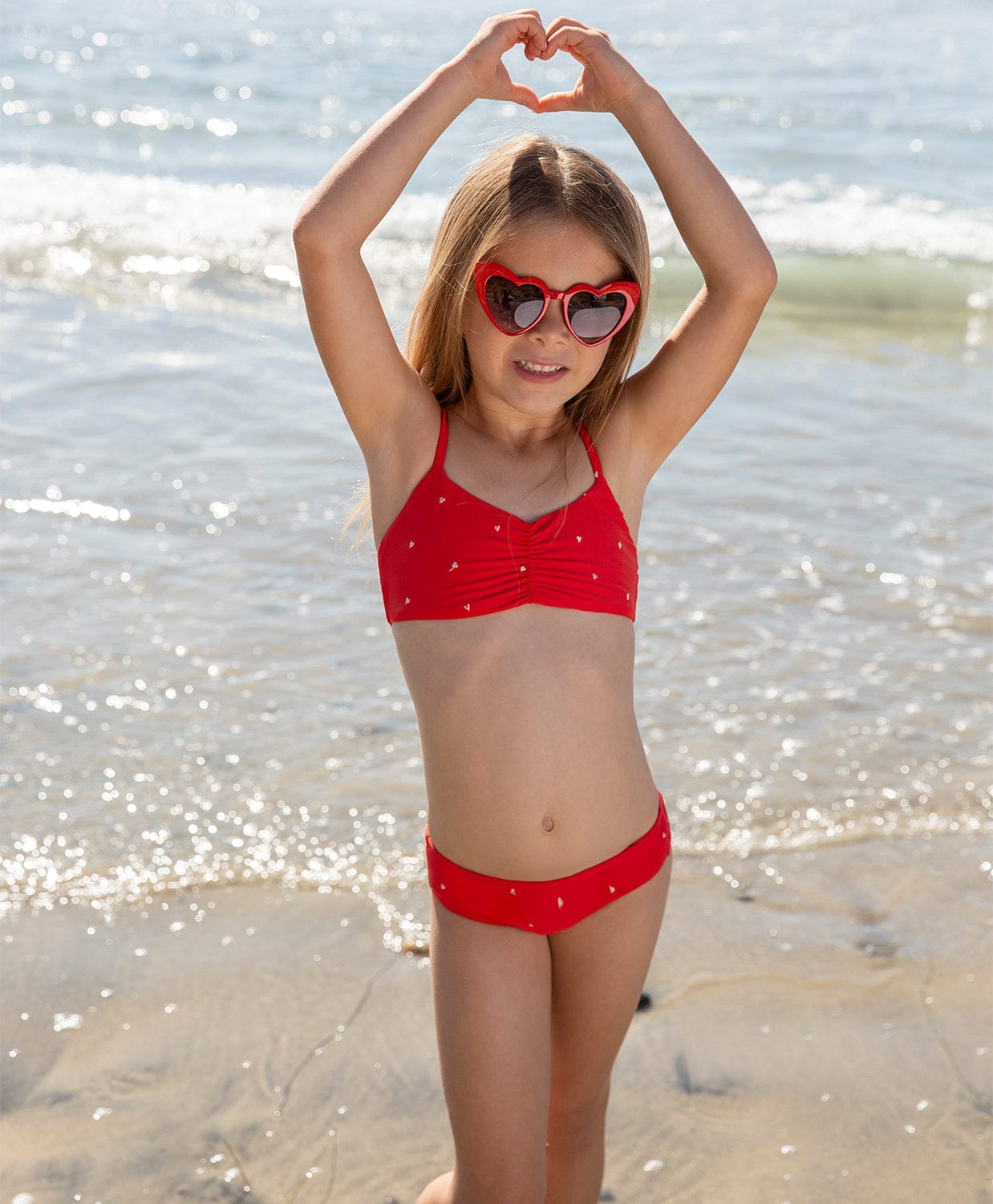douche oogsten Ciro Kids Heart Anna Bikini Swimsuit - PQ Swim – PQ Swim (PilyQ)