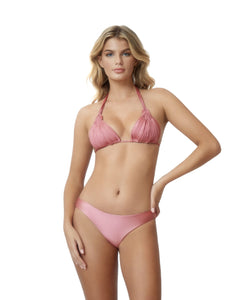 Pink Pearl Basic Ruched Bottoms (FINAL SALE)