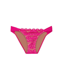 Pink Lady Lace Fanned Bottoms