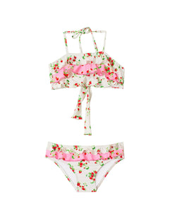 Kids Strawberry Fields Ruffle Bikini