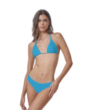 Turquoise Basic Ruched Bottoms