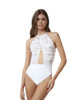 Water Lily Keyhole Lace One Piece (FINAL SALE)