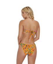 Wild Bloom Ruched Bandeau